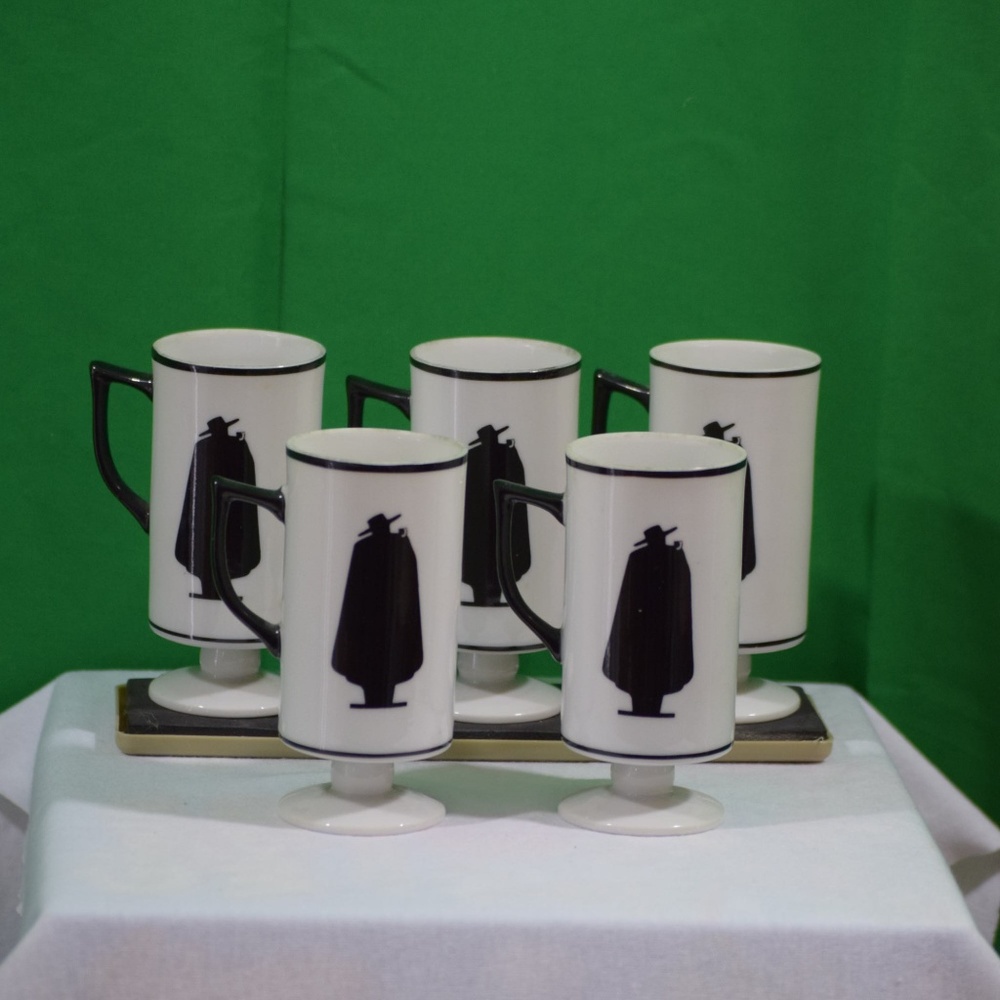 Capa Negra  demitasse Coffee Cups